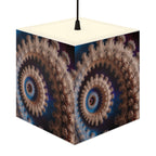 DECO - Lampe Cubique Fractale Courbe de Cesàro-Way