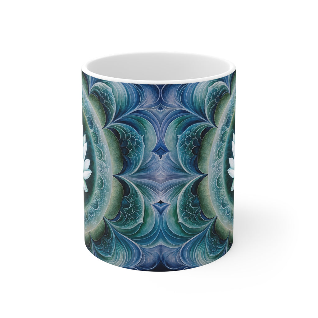 Mug blanc Mandala de la Sérénité Intérieure