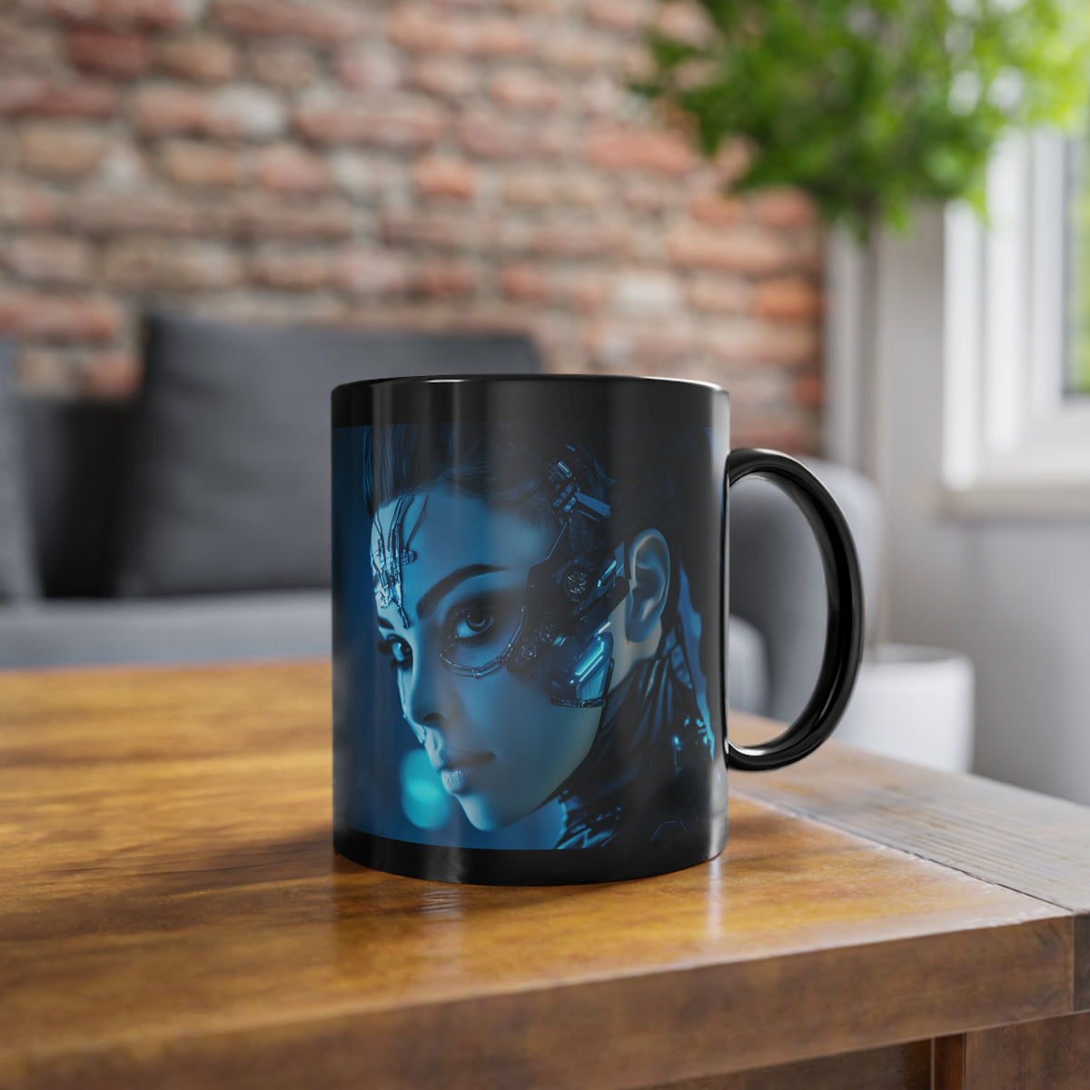 Mug Femme Cyborg Indigo