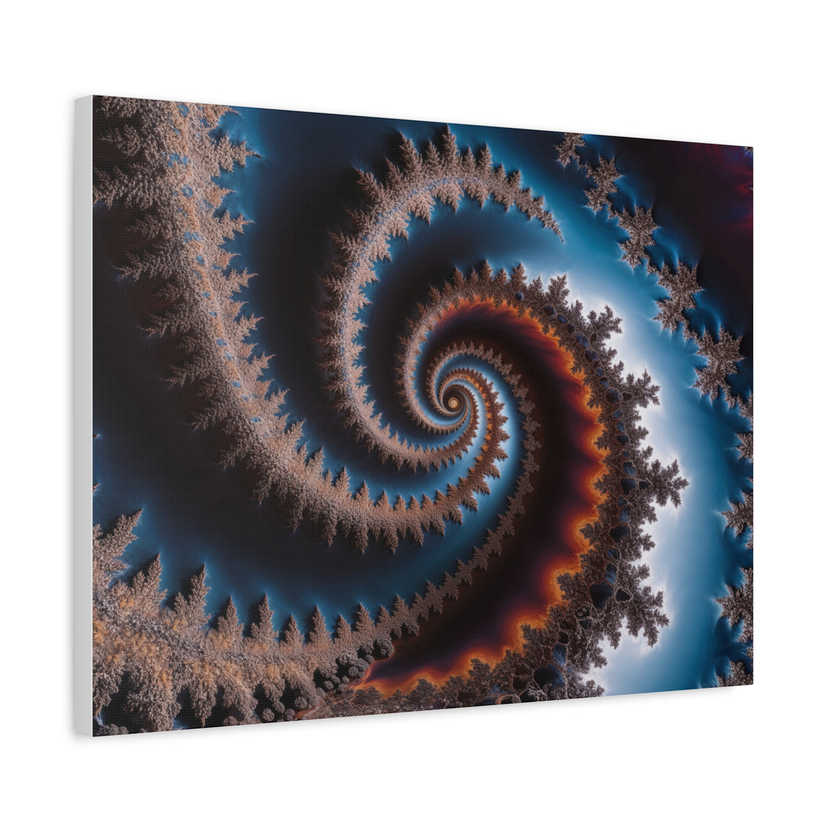 Tableau Courbe Fractale de Moore