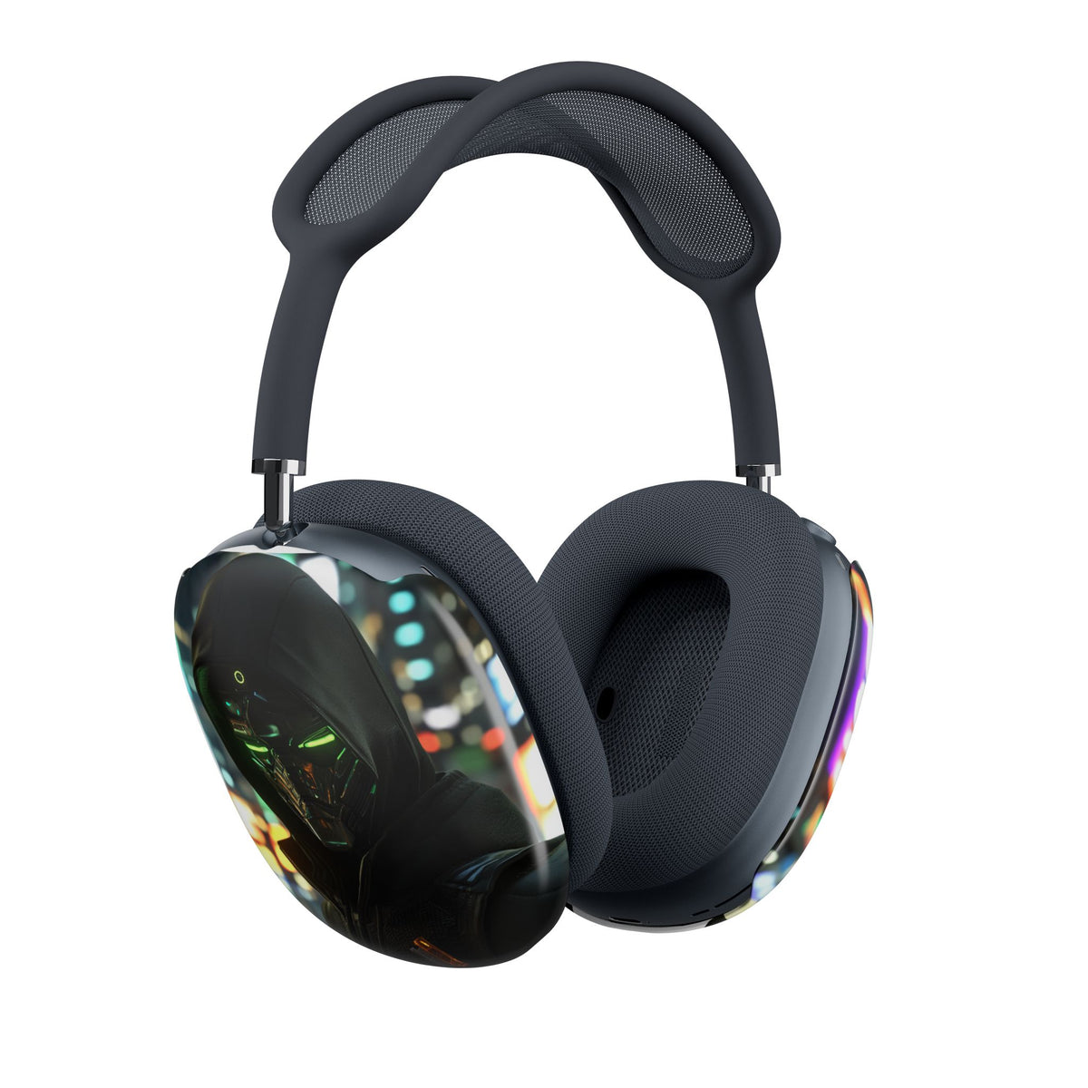 Housse airpods Cyberpunk Super Vilain Masqué