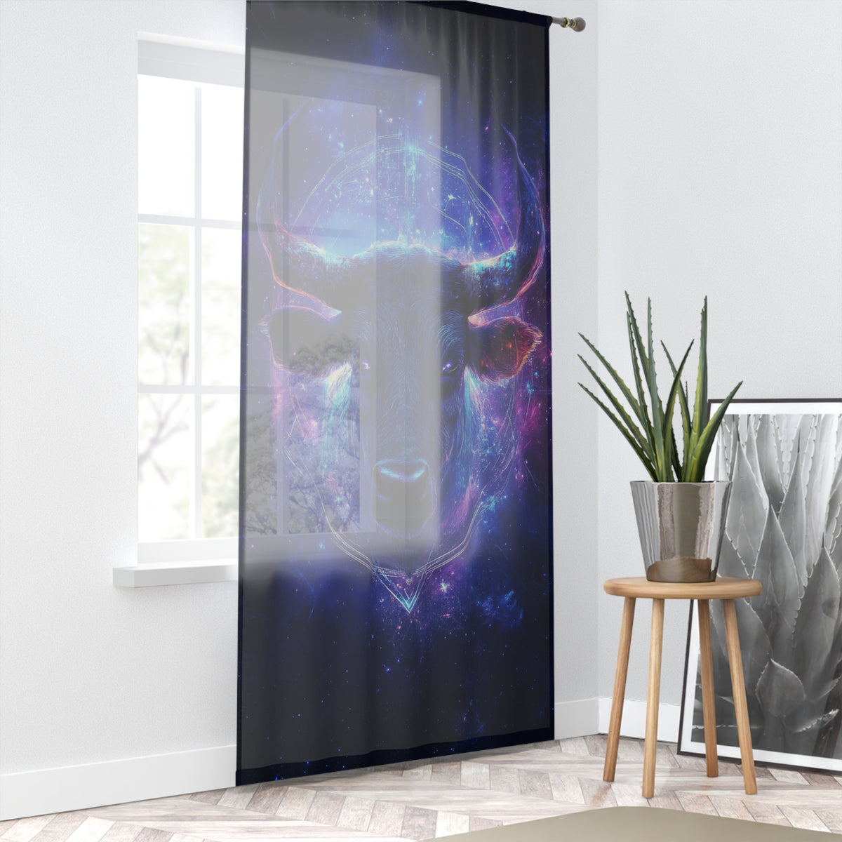 Rideau Signe Astrologique Taureau
