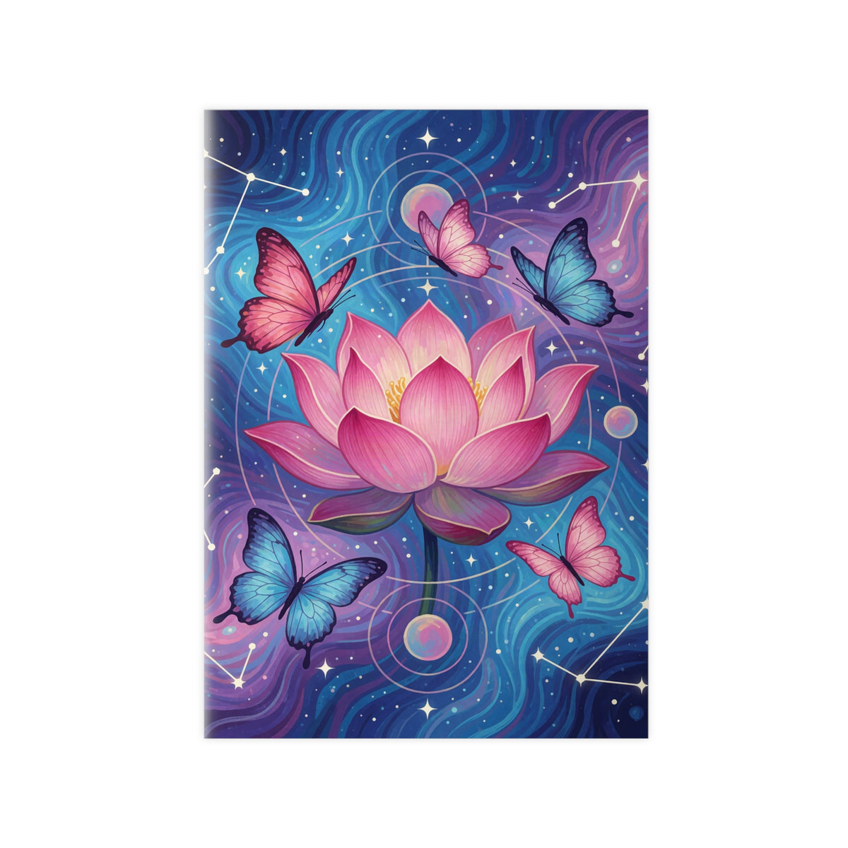 Poster Lotus Céleste