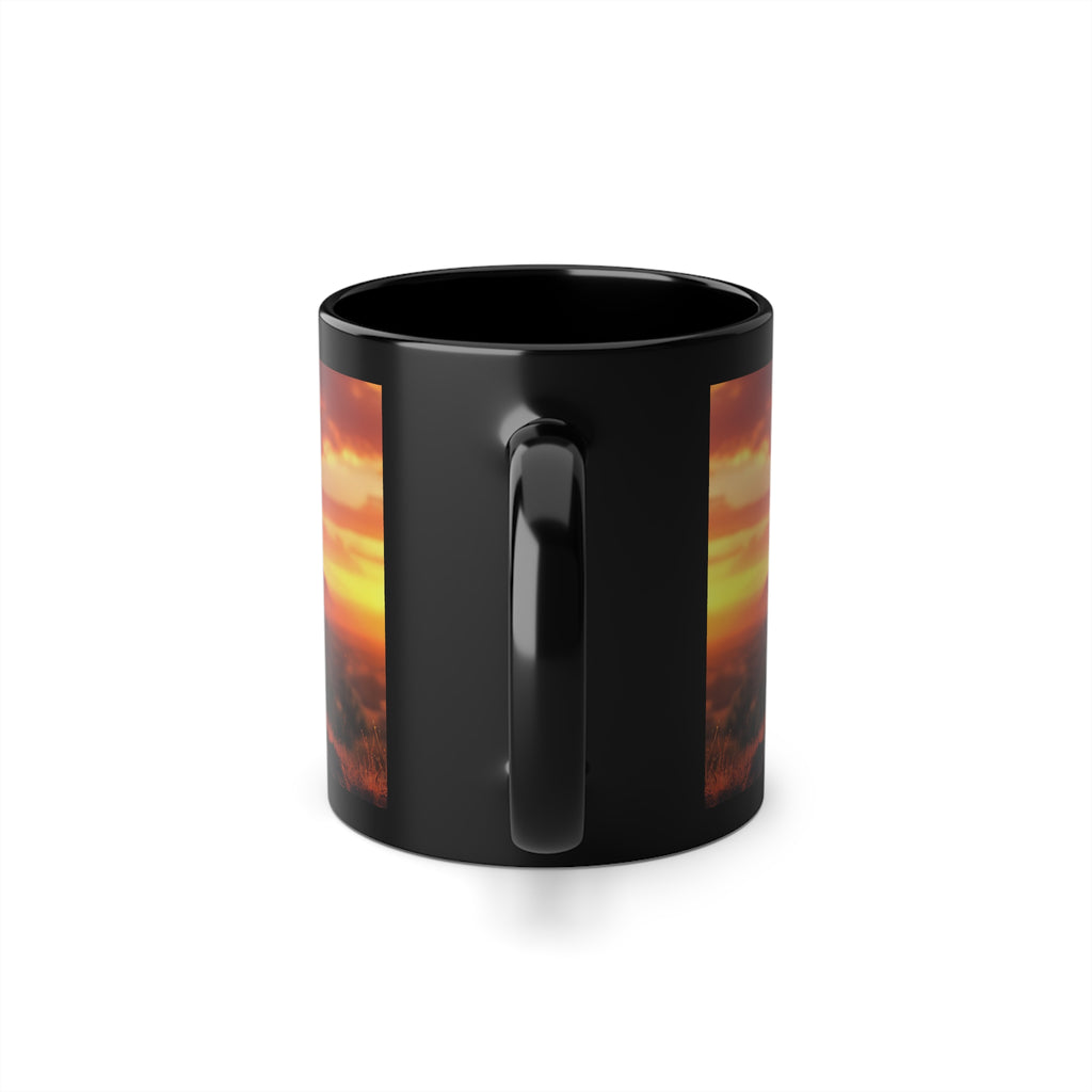 Mug Caracal au levé du Soleil
