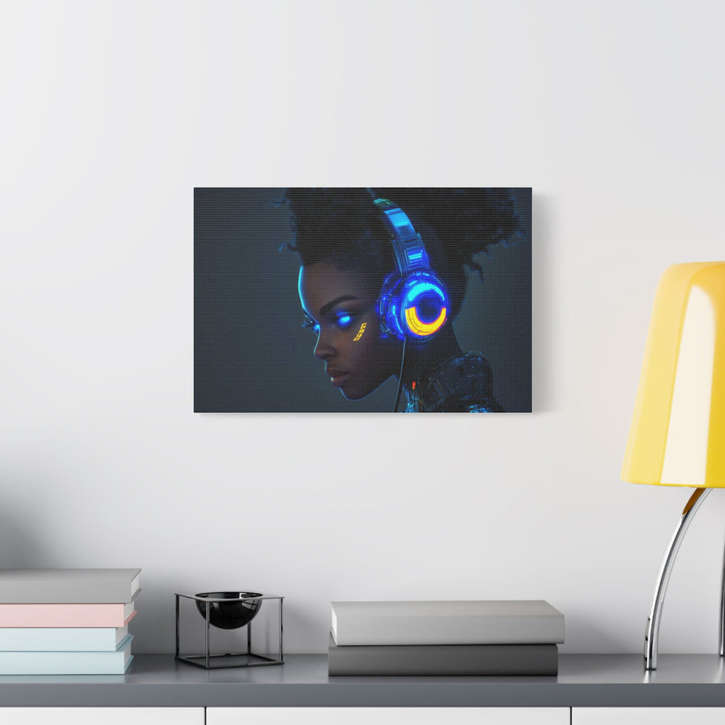 Tableau Cyberpunk Musique Enivrante