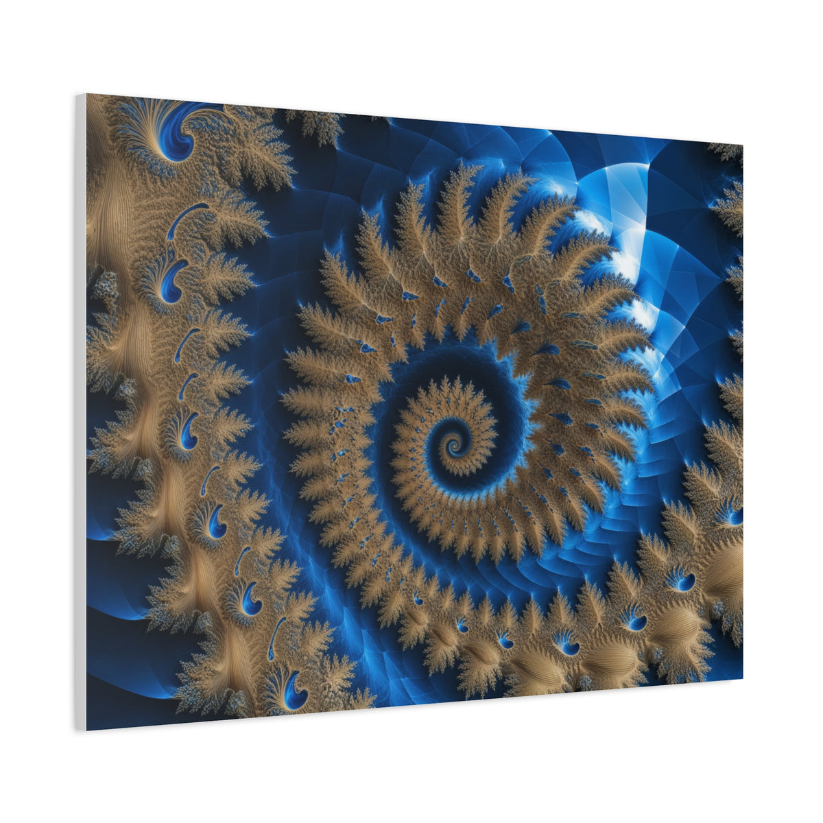 Tableau Courbe Fractale de Levy