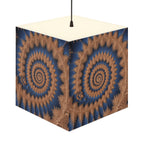 DECO - Lampe Cubique Fractale Courbe de Rham-Peano