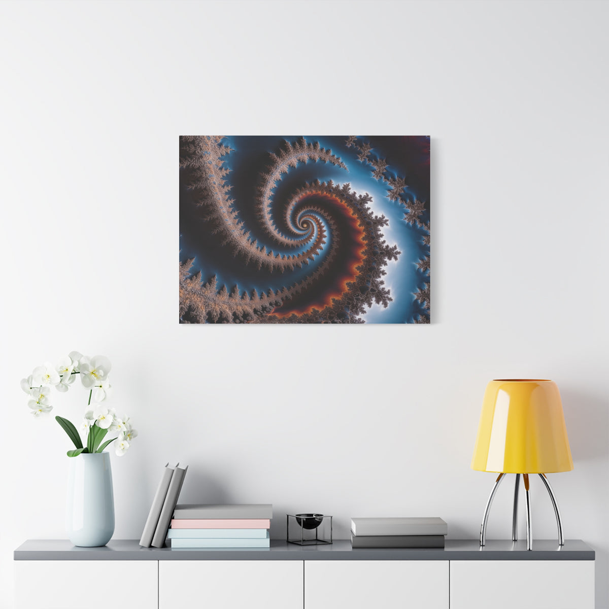Tableau Courbe Fractale de Moore