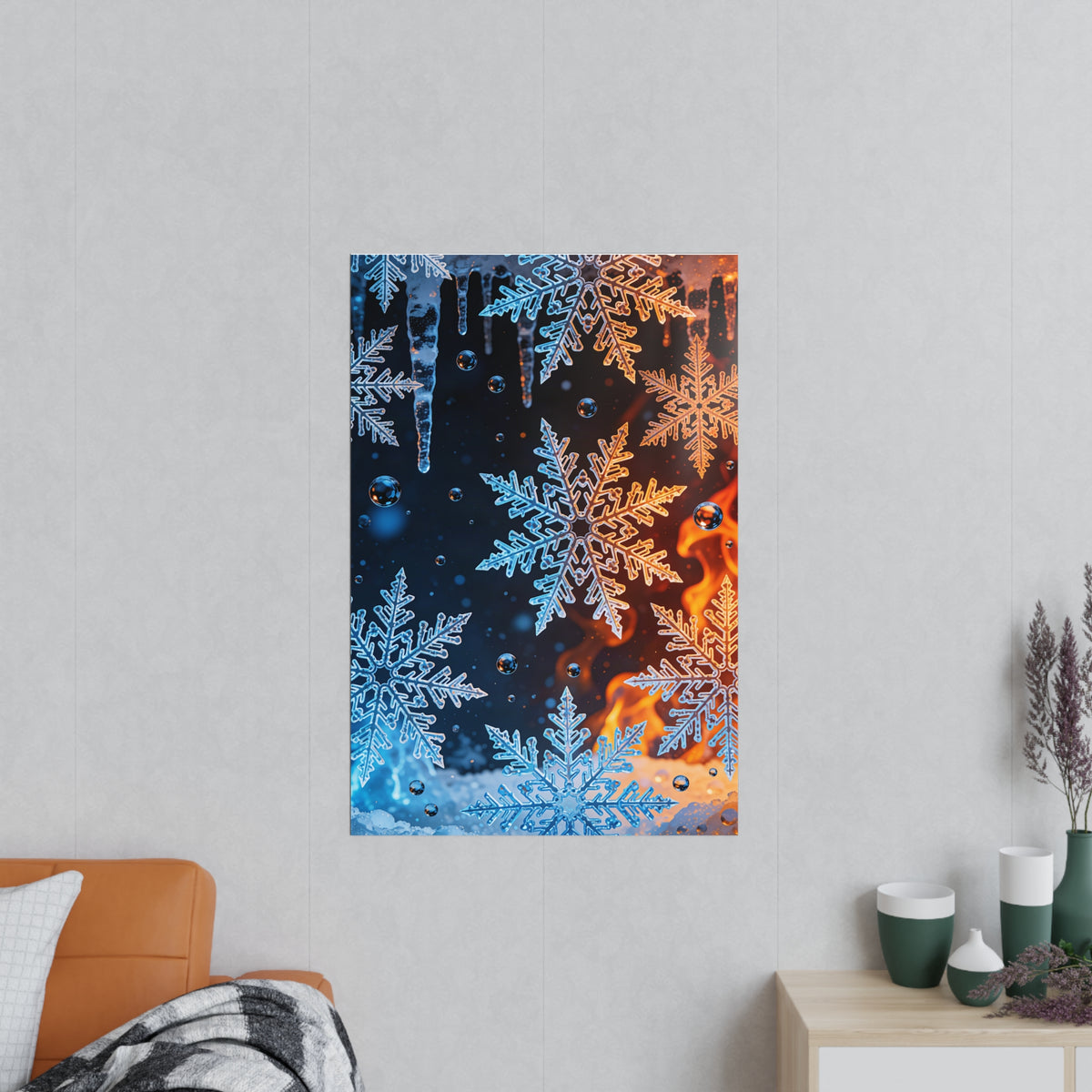 Poster Glace et Feu