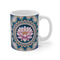 Mug blanc Mandala de l'Equanimité