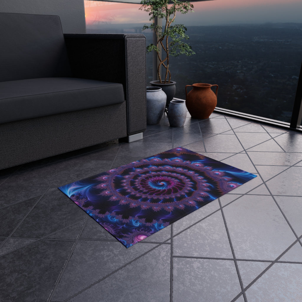 Tapis de salon Courbe de Ship-Mandelbrot