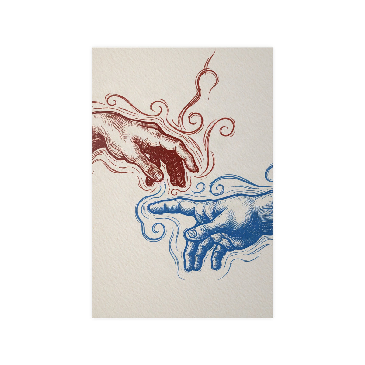 Poster Etreinte Céleste