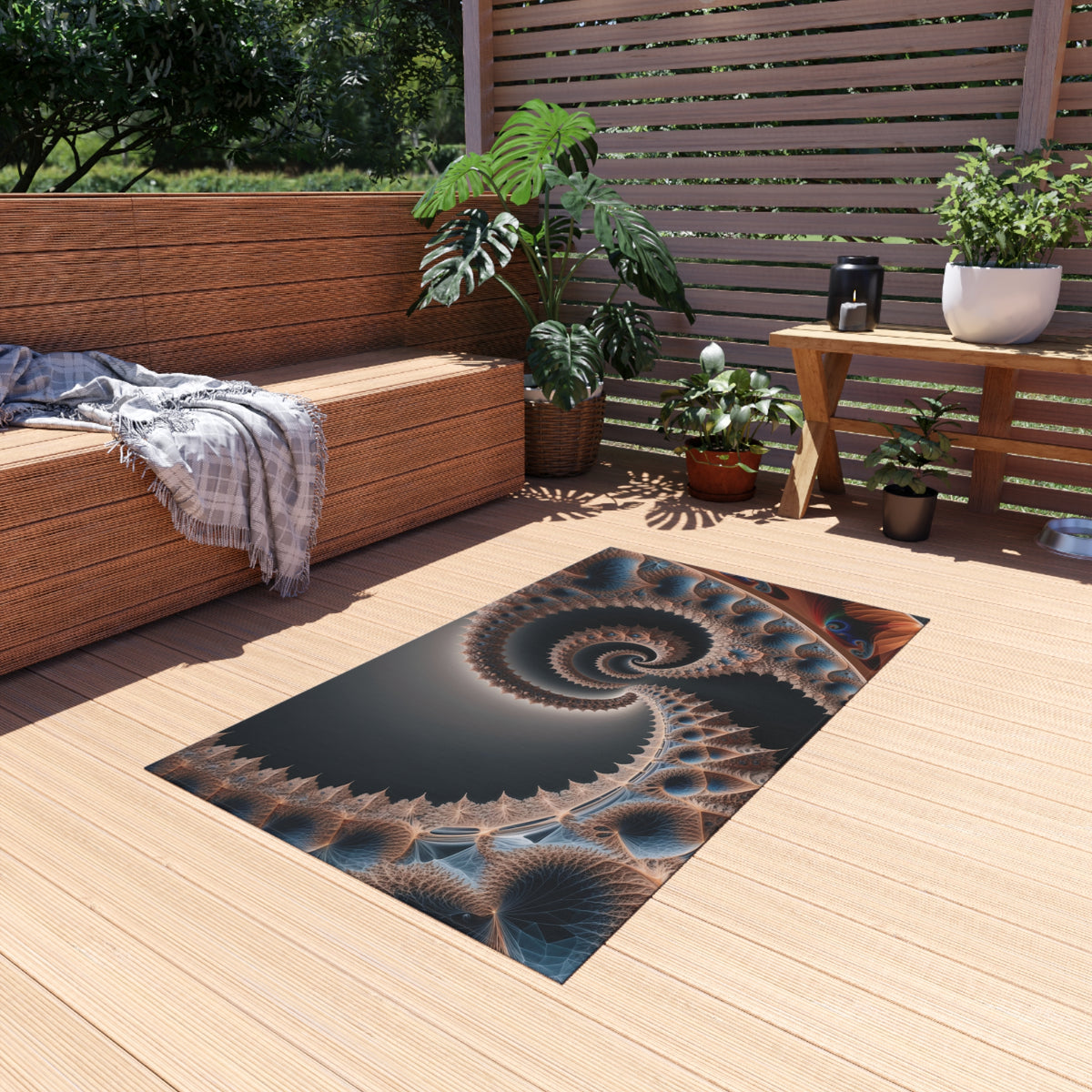 Tapis de salon Courbe de Van-Der-Waerden