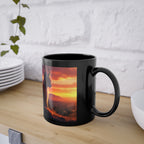 Mug Caracal au levé du Soleil