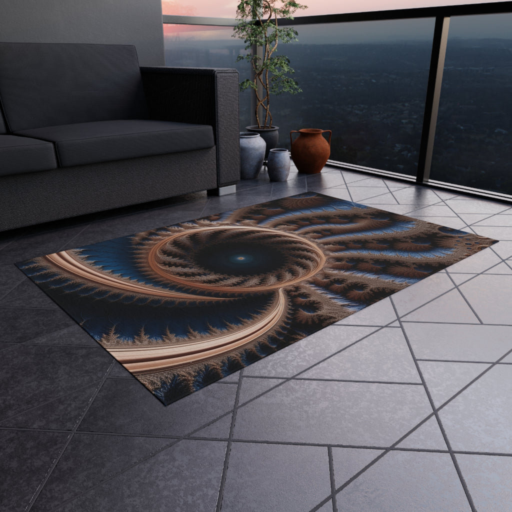 Tapis de salon Courbe de Julia-Quasi