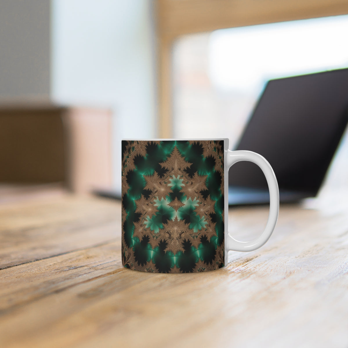 Mug Fractal Triangle de Sierpinsky