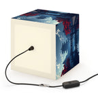 DECO - Lampe Cubique ZEN Pont et Temple Traditionnel Japonais