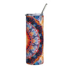 Tumbler Cylindrique Mandala de la Compassion