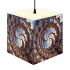 DECO - Lampe Cubique Fractale Courbe de Cesàro