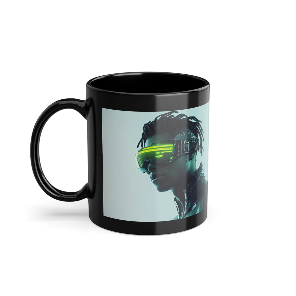 Mug Cyberpunk Lunettes Futuristes