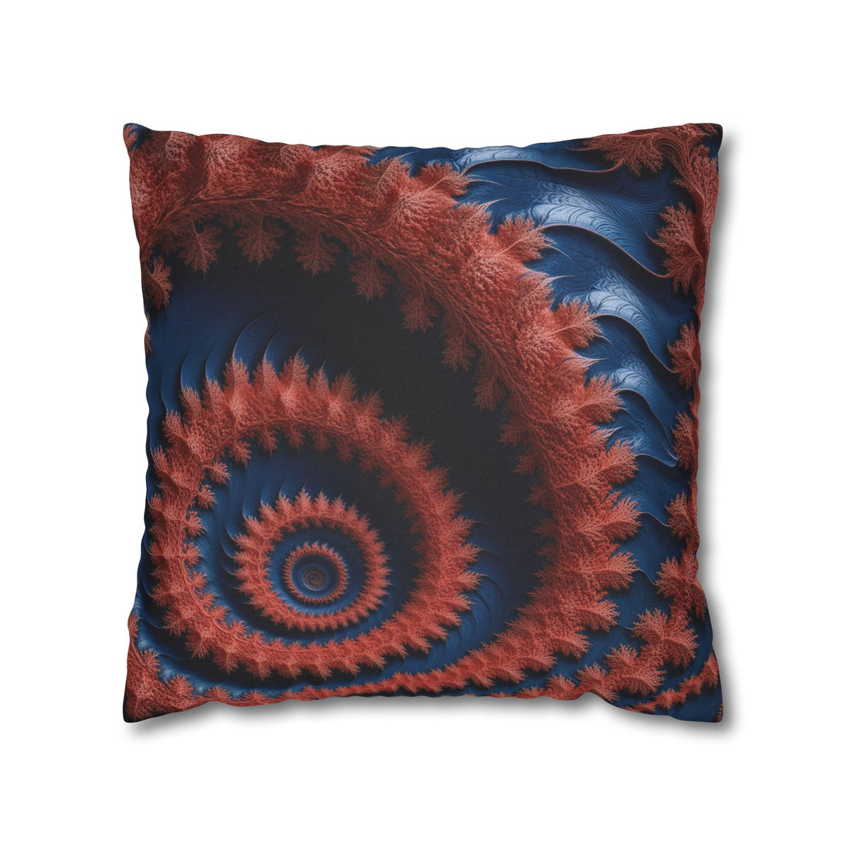 Housse de coussin Courbe Fractale de Dragon