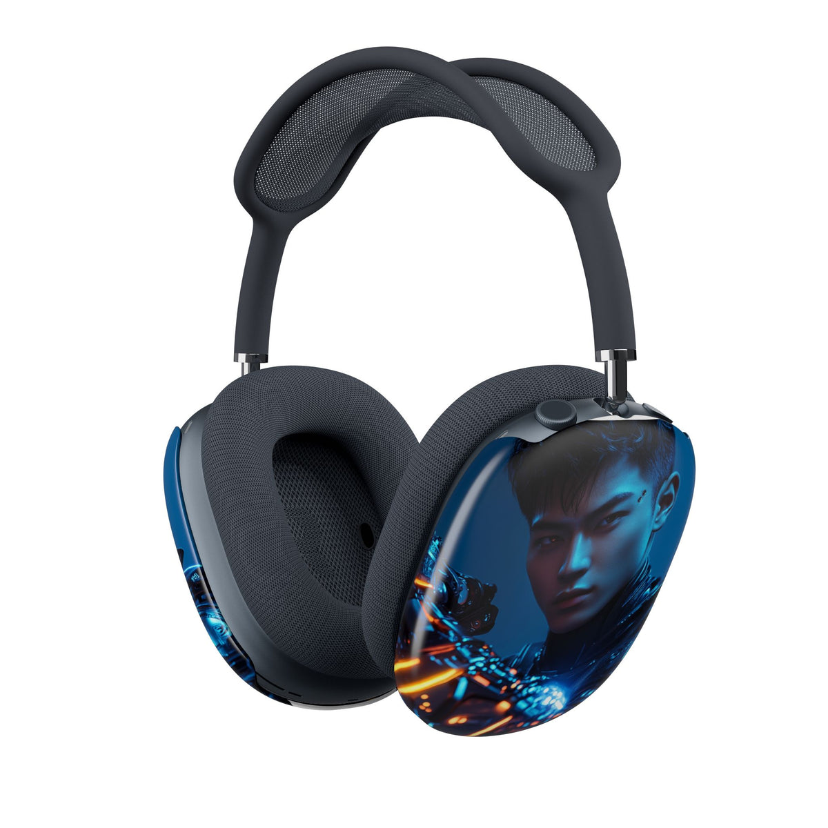 Housse airpods Guerrier Bras Robotique