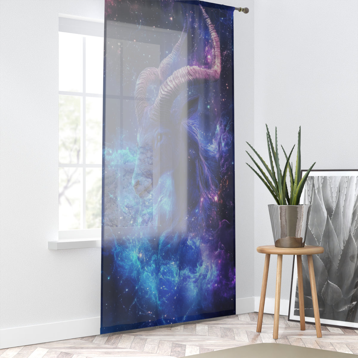Rideau Signe Astrologique Capricorne