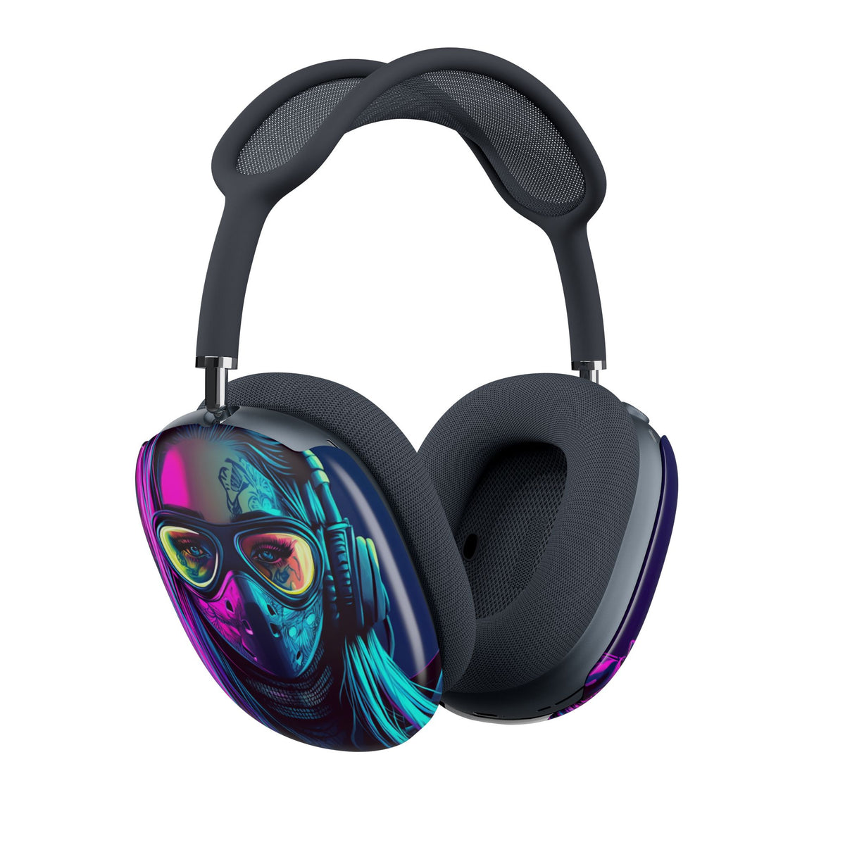 Housse airpods Fille Rebelle Tatouée