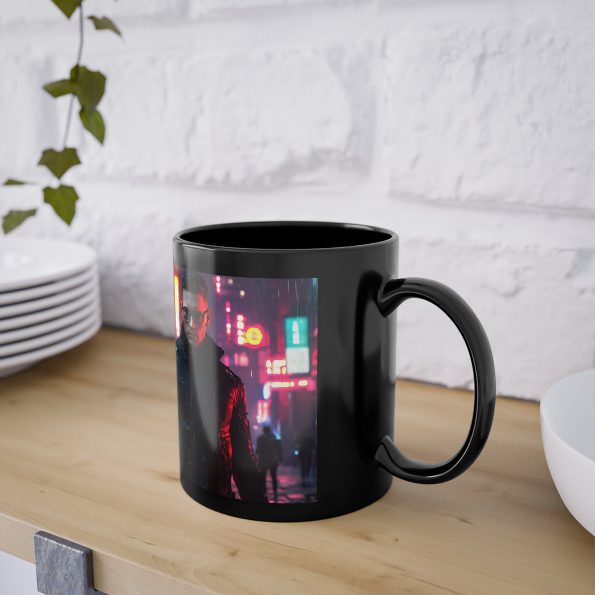 Mug Détective Cyberpunk