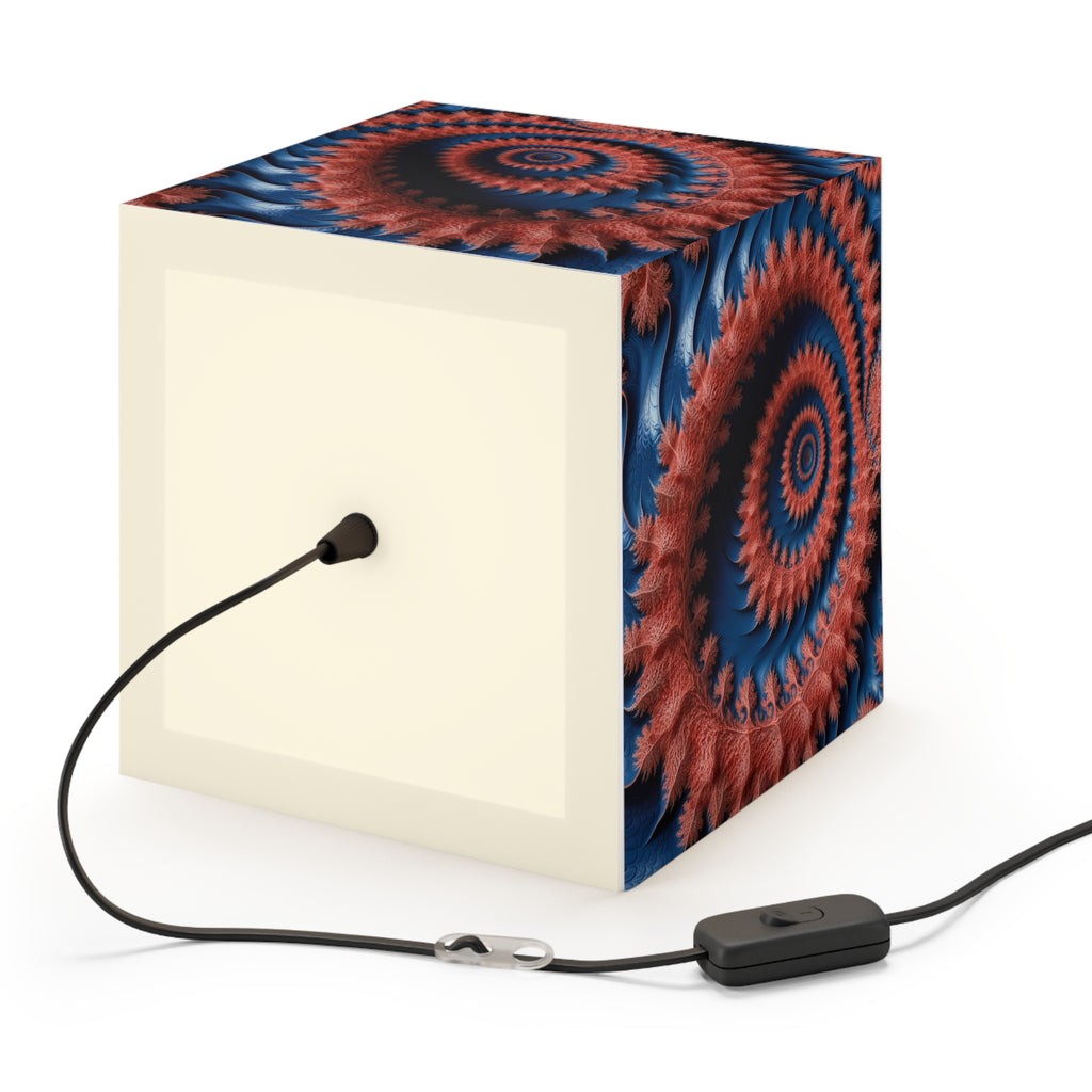 DECO - Lampe Cubique Fractale Courbe de Dragon