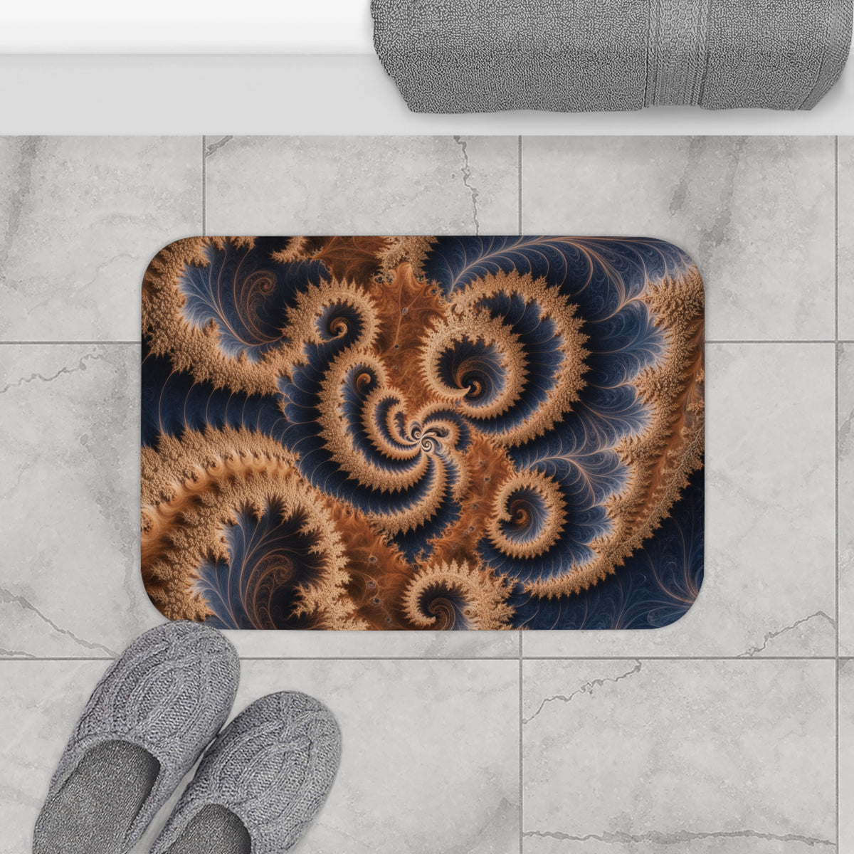 Tapis salle de bain Courbe de Tarry