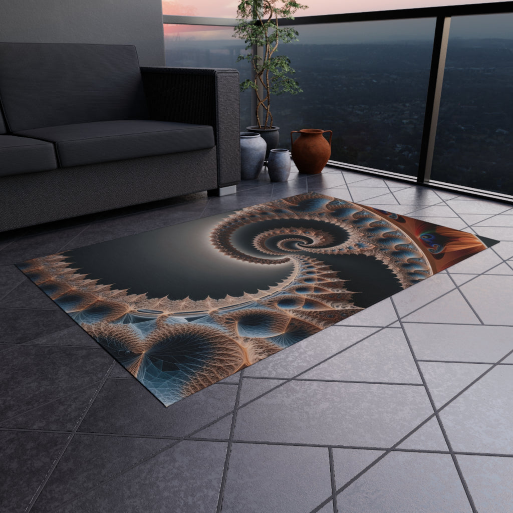 Tapis de salon Courbe de Van-Der-Waerden